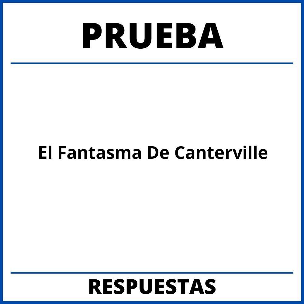 Prueba De El Fantasma De Canterville