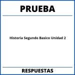 Prueba De Historia Segundo Basico Unidad 2