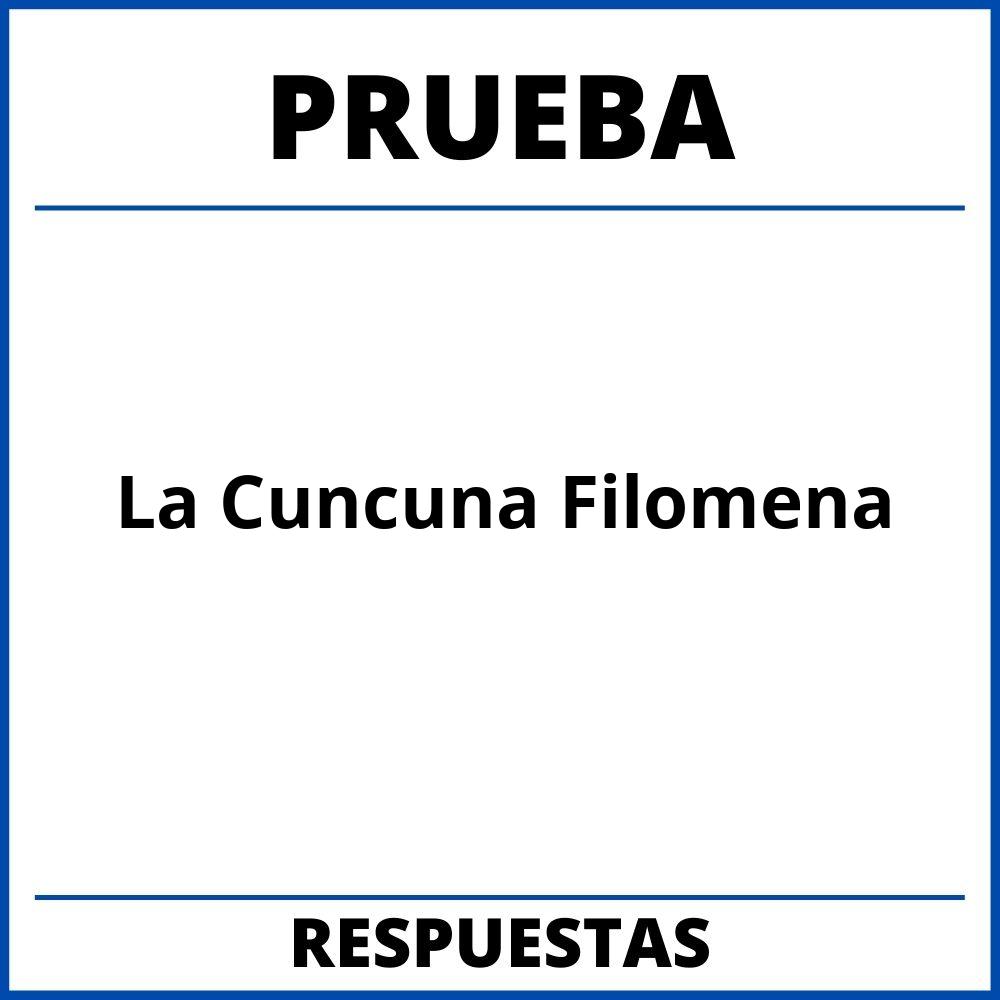 Prueba De La Cuncuna Filomena