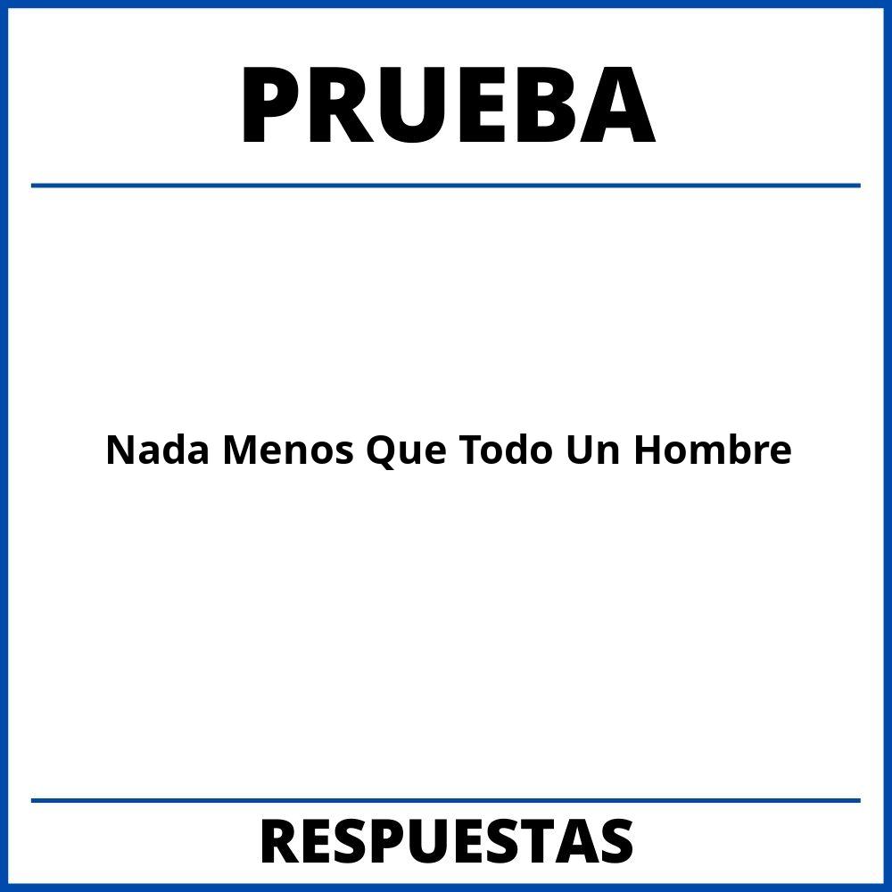 Prueba Del Libro Nada Menos Que Todo Un Hombre