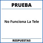 Prueba Libro No Funciona La Tele